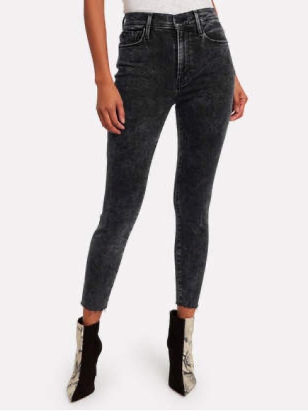 Frame Denim Size 26 Ali High Rise Cigarette Jeans